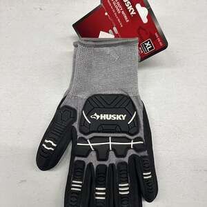 Husky X-Large ANSI 2 Cut Level Nitrile Coated Impact Work Glove HK37130-XLCC9 -